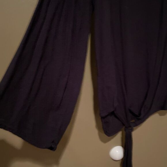 Ava & Viv Black Plus Size Top Shirt Size 2X - Picture 4 of 6